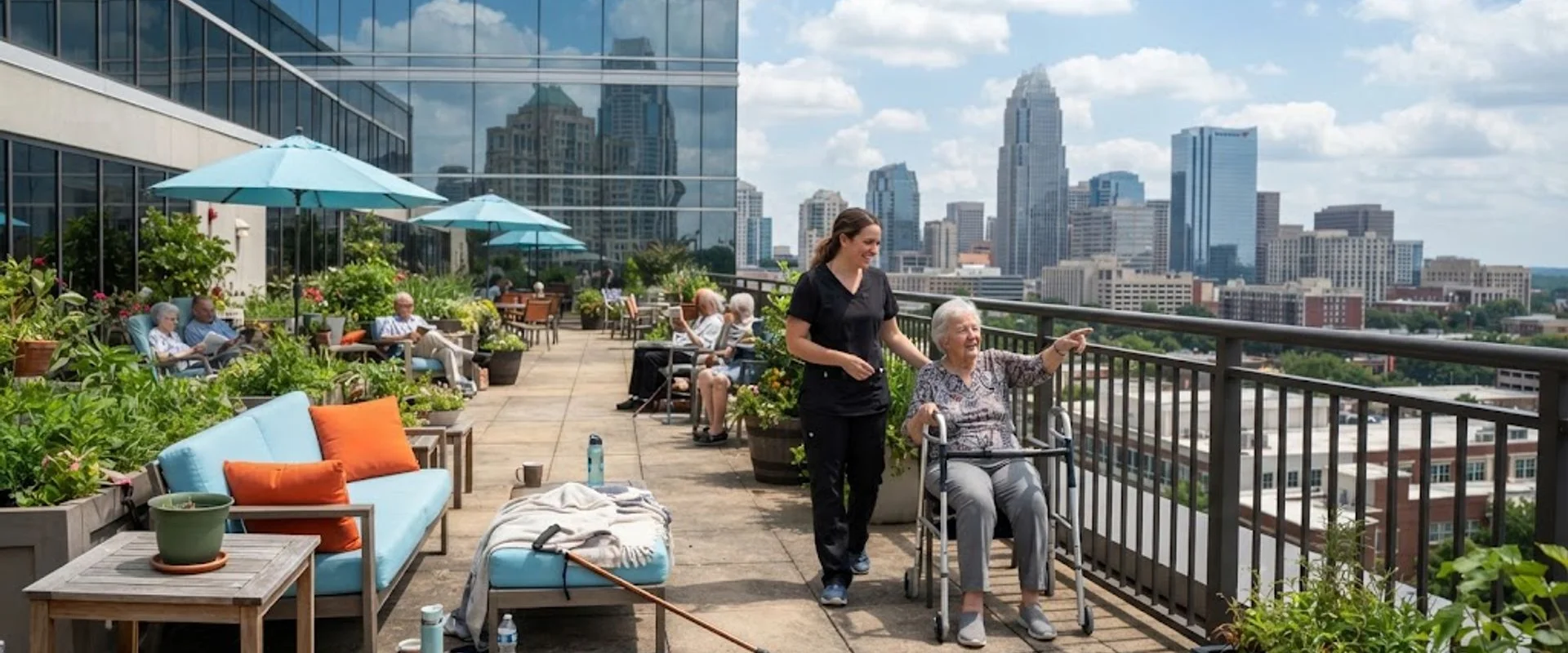 assisted living facility in Uptown, Charlotte, NC
